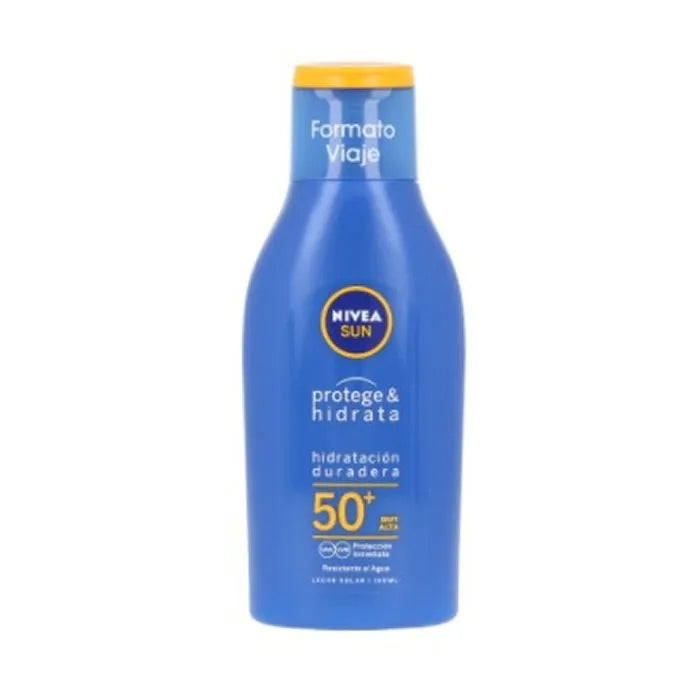 NIVEA Sun Schutz und Pflege Sonnenmilch LSF 50 100 ml