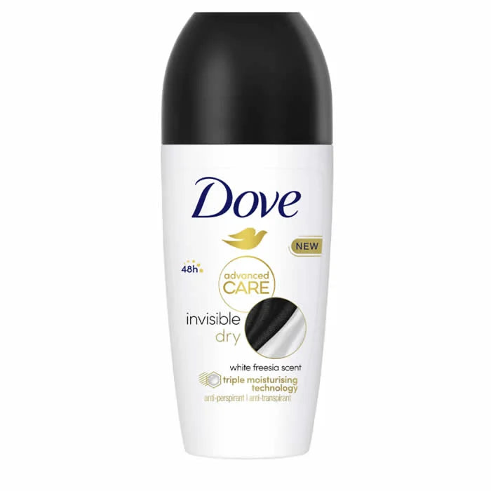 DOVE DOVE Invisible Dry Deodorant 72 Stunden Schutz unsichtbar auf der Haut