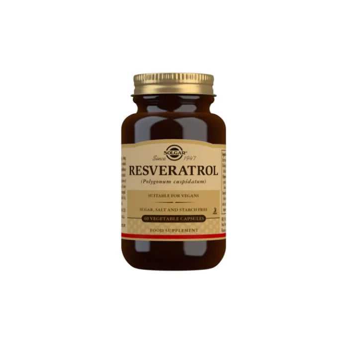 SOLGAR Resveratrol 100 Mg 60 Kapseln Kosmetik