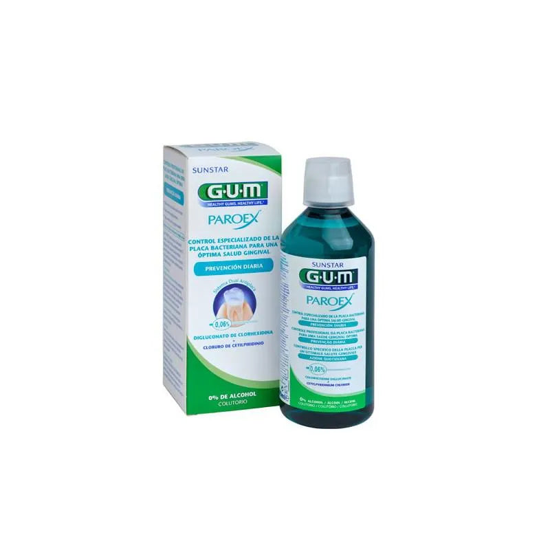 GUM GUM Paroex Prevención Spülung 500 ml Pflege für das Zahnfleisch Conditioner