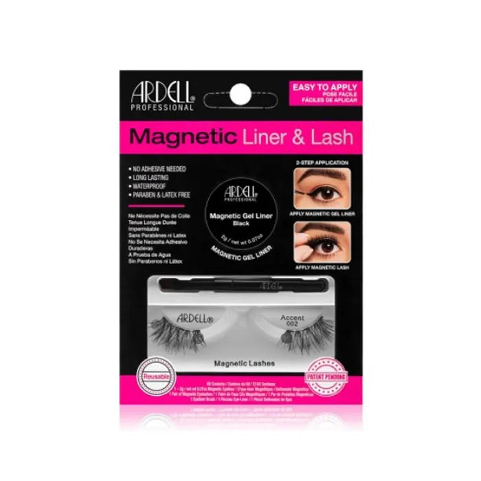 ARDELL ARDELL Magnetic Liner & Lash False Eyelashes Accent 002 magnetischer Eyeliner mit Wimpern Kosmetik