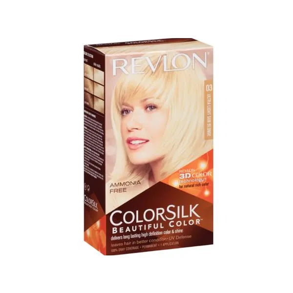REVLON Colorsilk Haarfarbe Ohne Ammoniak 03 Ultra Light Sun Blonde