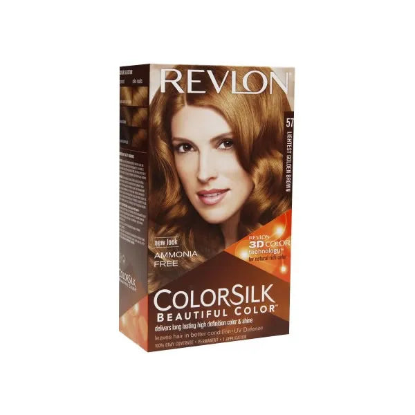 REVLON Colorsilk Haarfarbe Ohne Ammoniak 57 Lightest Golden Brown