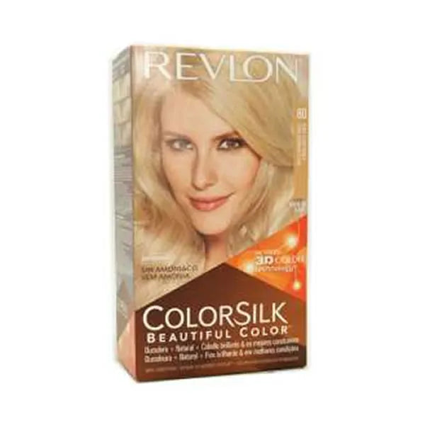 REVLON Colorsilk Haarfarbe Ohne Ammoniak 80 Light Ash Blonde