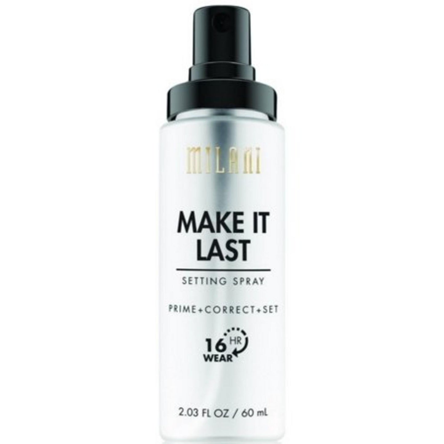 Milani Milani, Make It Last, Wasserdicht, Fixierspray, 60 ml Regular