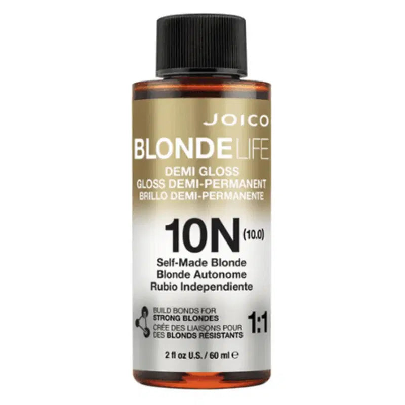 Joico Demi-permanente Haarfarbe Joico, Blonde Life, Demi-Permanent Hair Dye, 10N Natural Blonde, 60 ml Regular