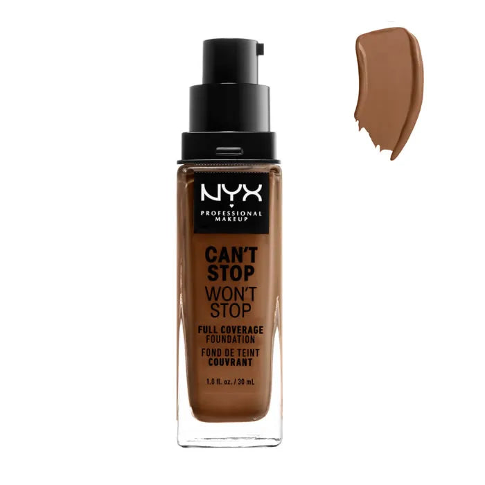 NYX NYX Can´t Stop Won´t Stop Full Coverage Foundation Cappuccino 30 ml