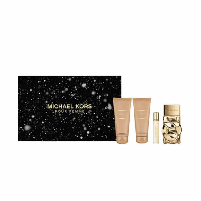 Michael Kors Pour Femme Eau De Parfum Spray 100ml Set 4 Artikel