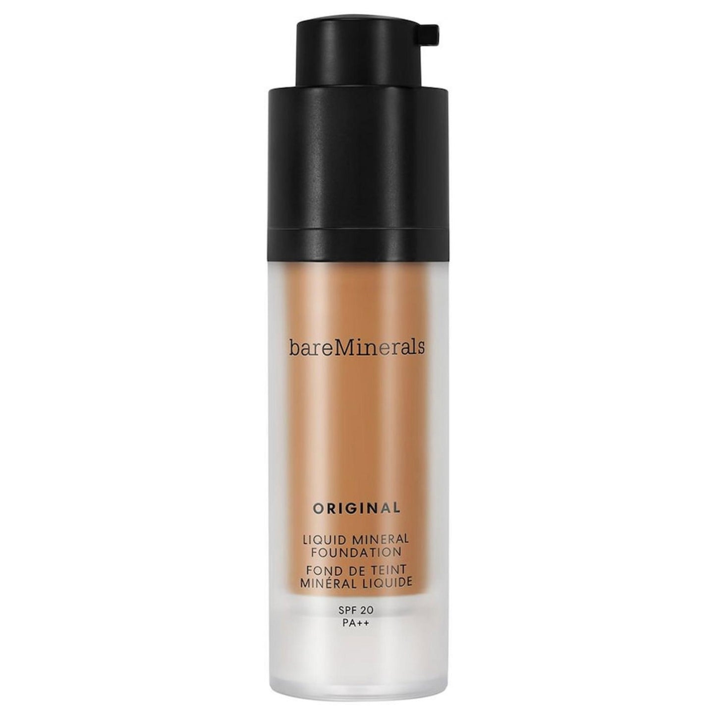 BareMinerals BareMinerals, Original Liquid Mineral, Leuchtend, Flüssige Grundierung, 24, Neutral dunkel, 20 SPF, 30 ml Regula