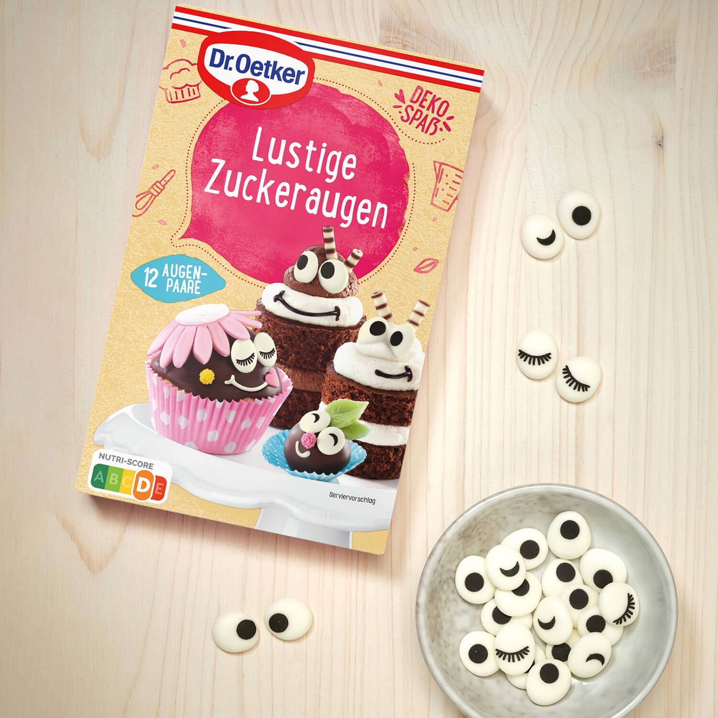Dr. Oetker Zuckeraugen 12 Paare