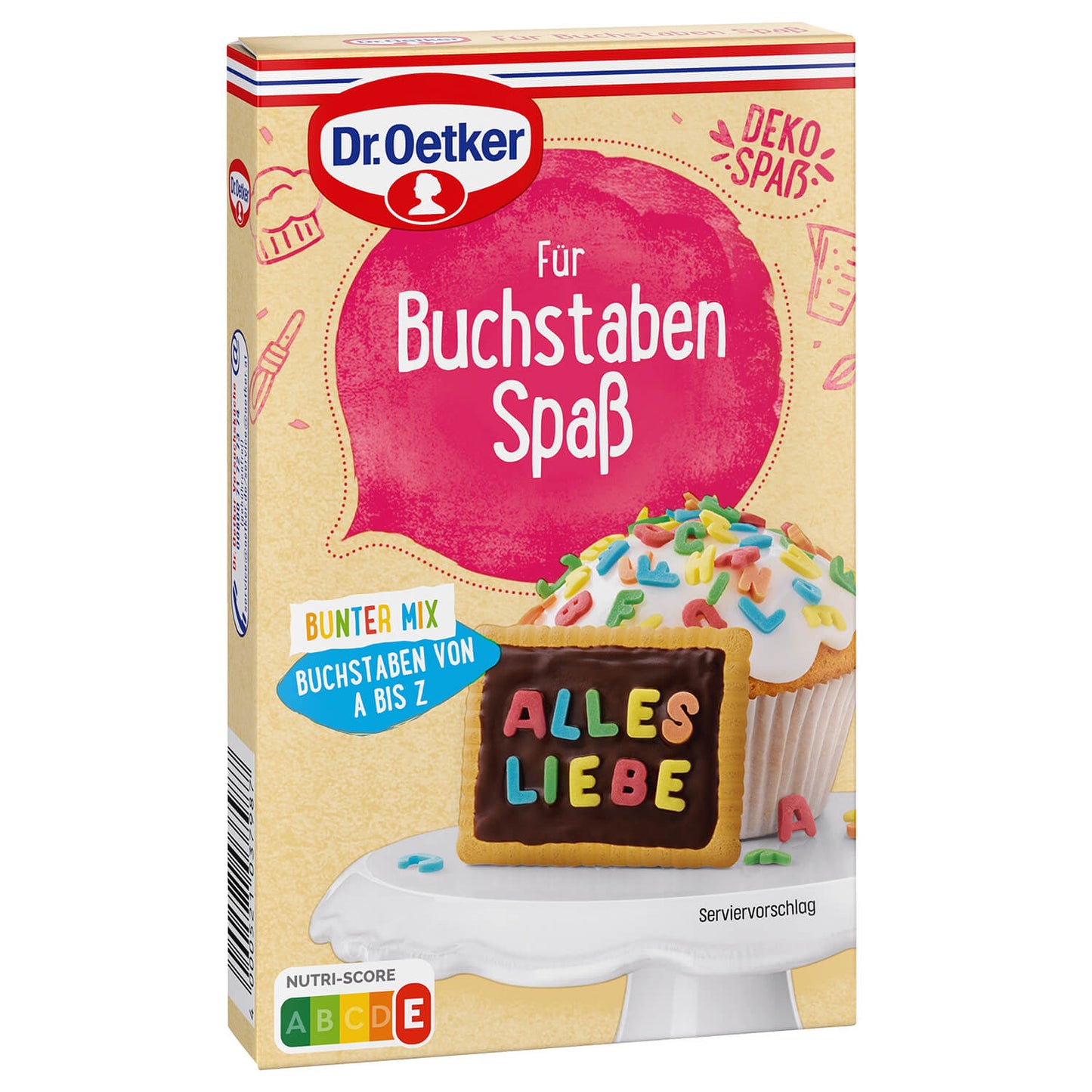 Dr. Oetker Für Buchstaben Spaß Bunter Mix