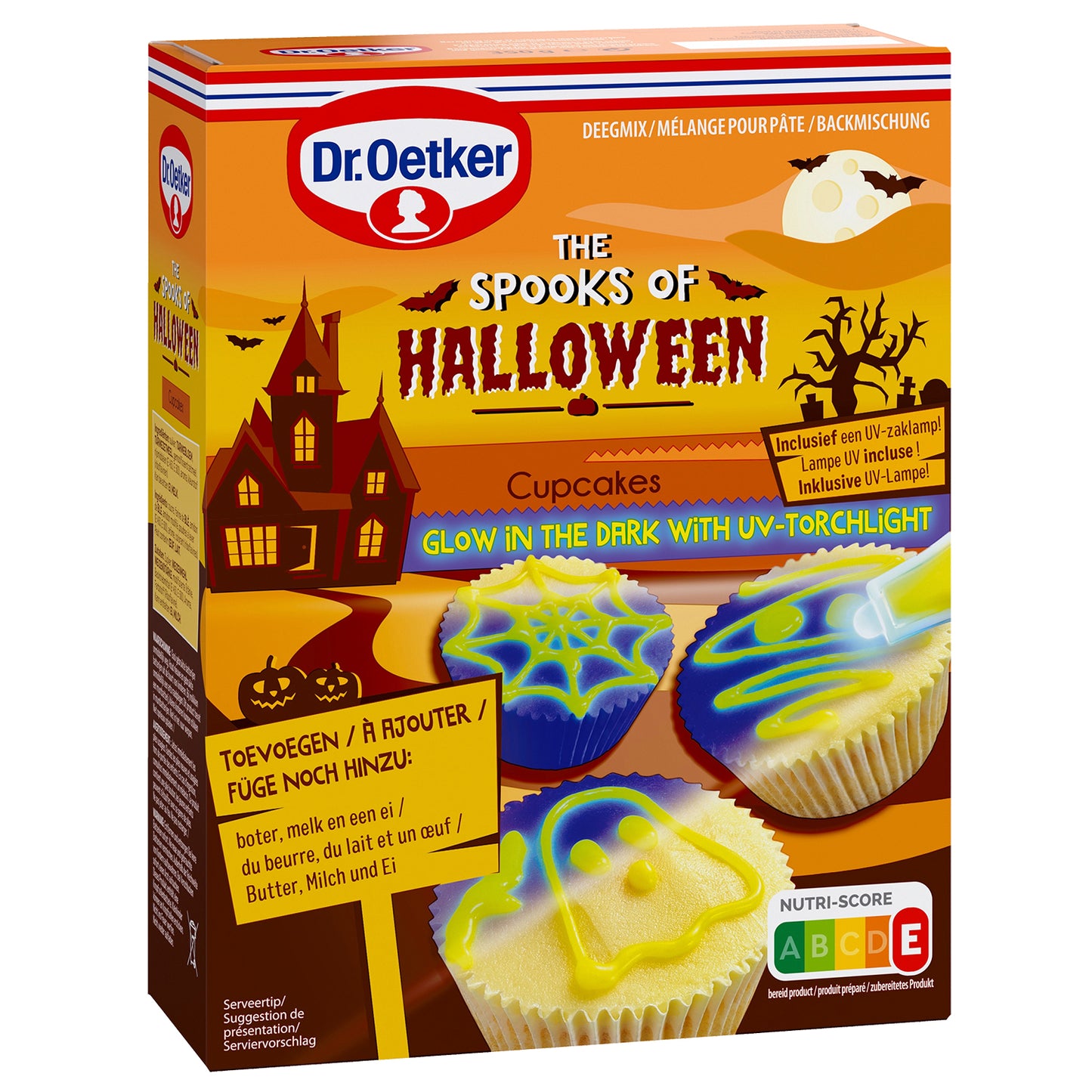 Dr. Oetker Backmischung Glow in the Dark - Cupcakes
