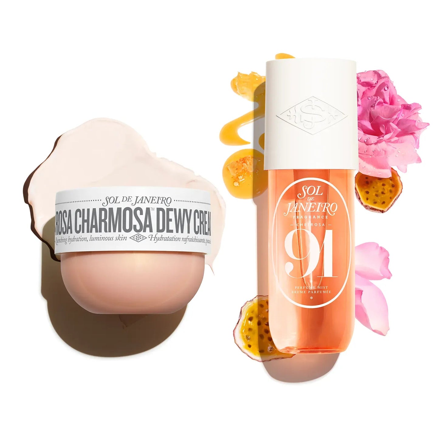 Sol De Janeiro Sdj Cheirosa 91 Rosa Charmosa Dewy Cream 240 Vp Novedad