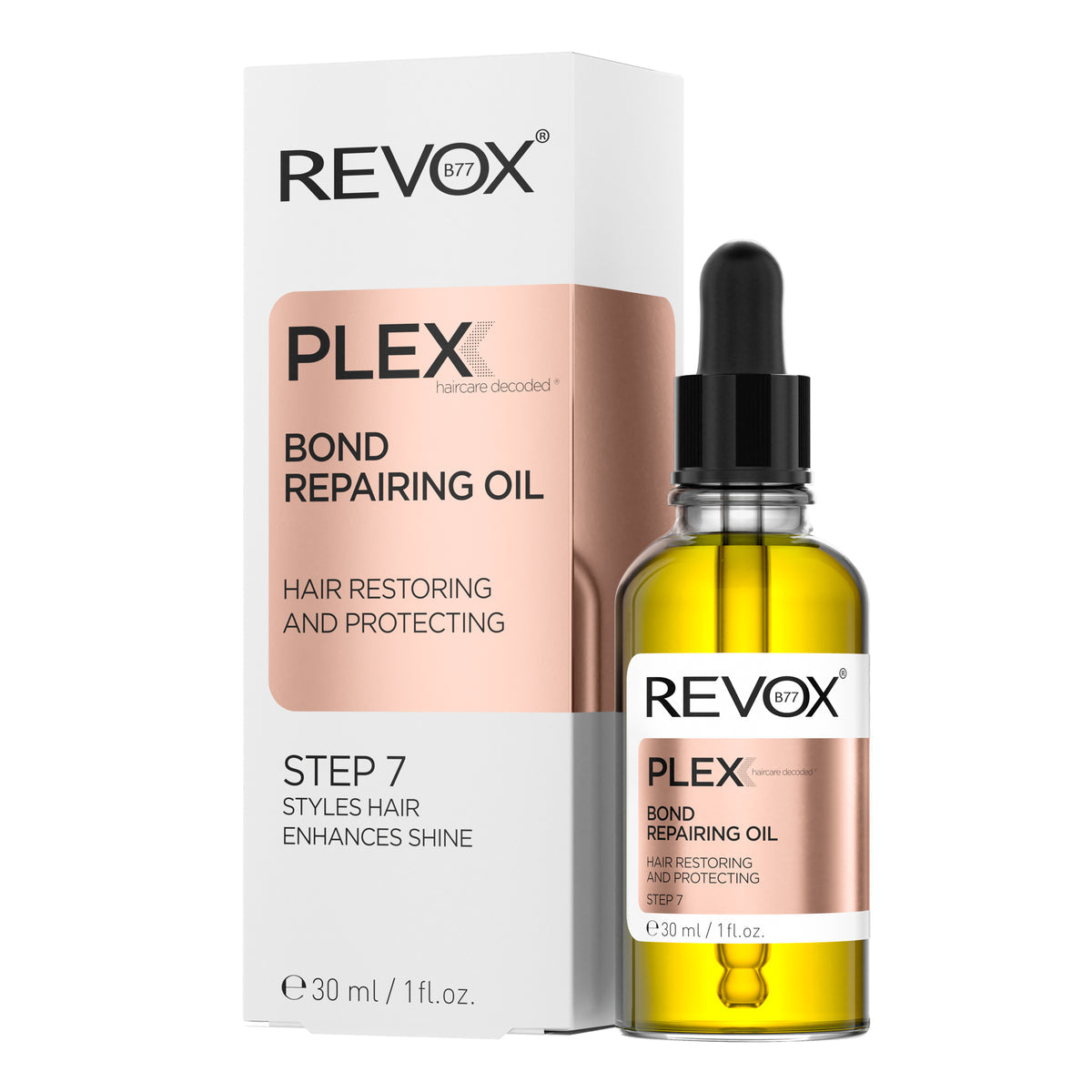 REVOX REVOX Plex Bond Repairing Oil Step 7 30 ml Haarpflegeöl Kosmetik
