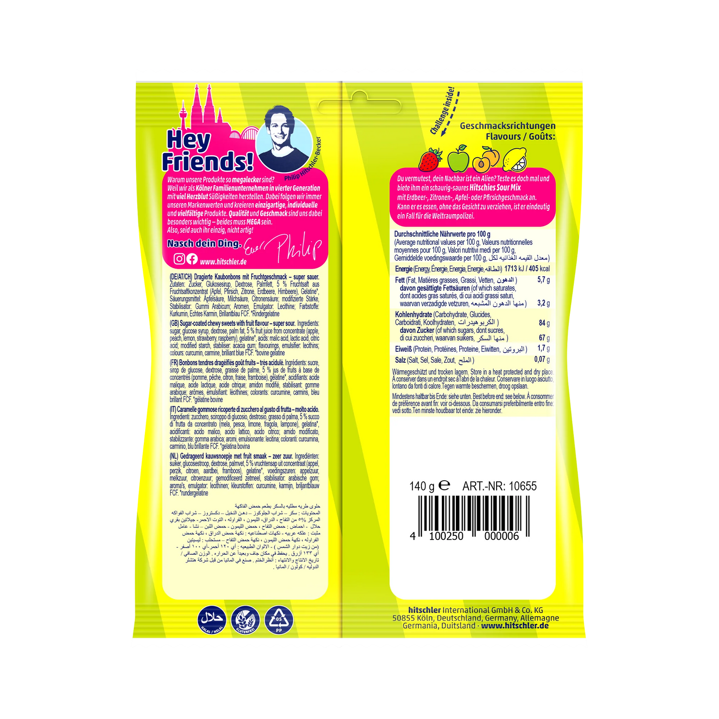 hitschies Hitschies Sour Mix 140g