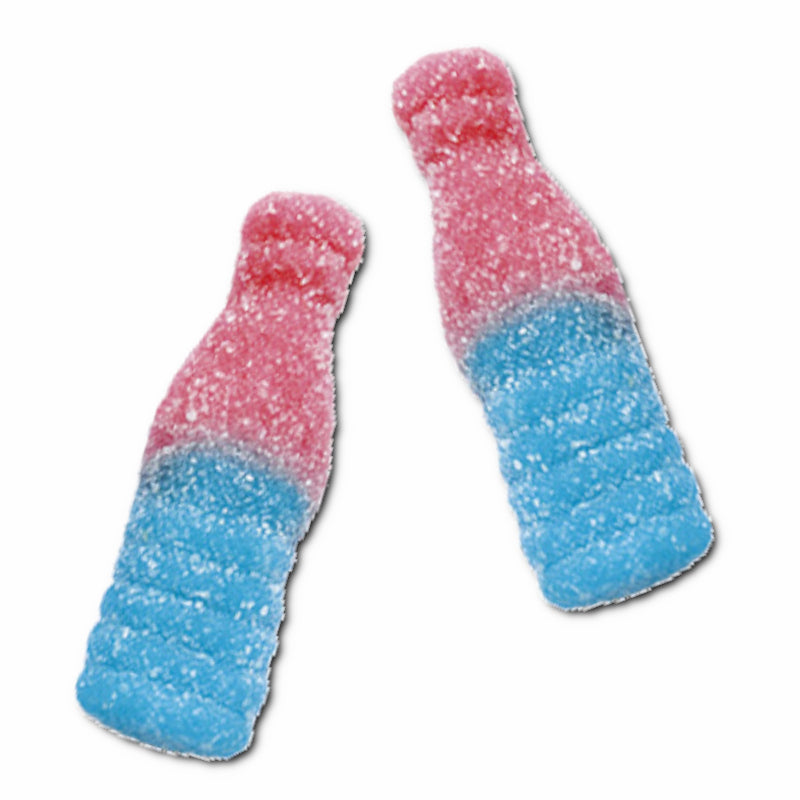 Vidal Tutti Frutti Bottle Schaumzucker Flaschen 90g