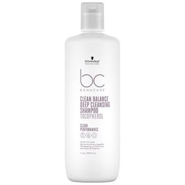 Schwarzkopf Bc Clean Balance Deep Cleansing Shampoo 1000ml