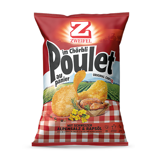 Zweifel Original Chips Poulet im Chörbli