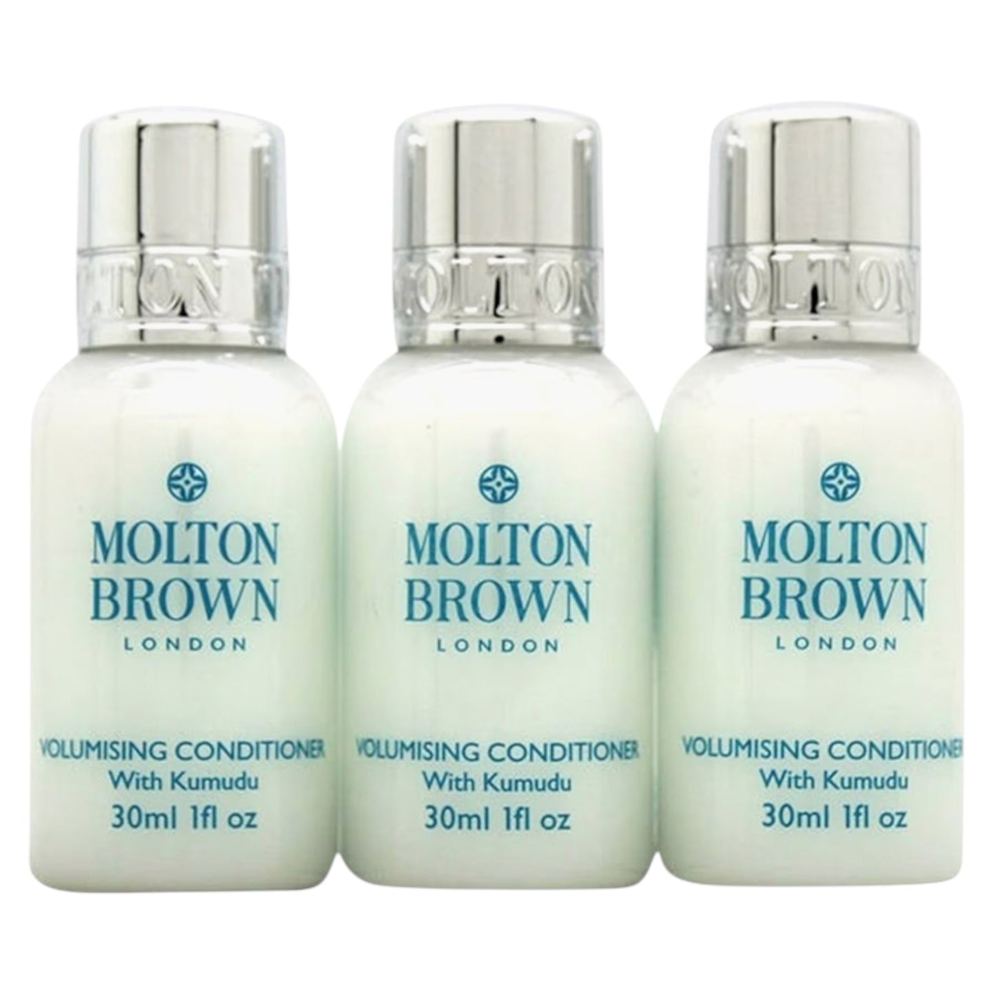 Molton Brown Set Trio, Molton Brown, Kumudu, Haarspülung, Volumengebend, 3 stk, 30 ml Regular