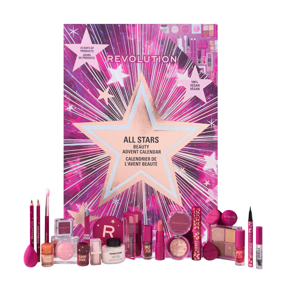 Revolution Make Up Calendario De Adviento 24 Piezas