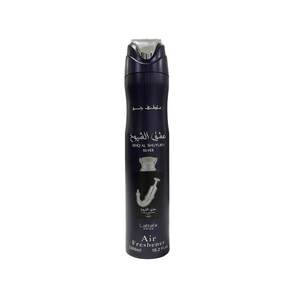Lattafa Ishq Al Shuyukh Silver Raumduft – Süß | 300 ml