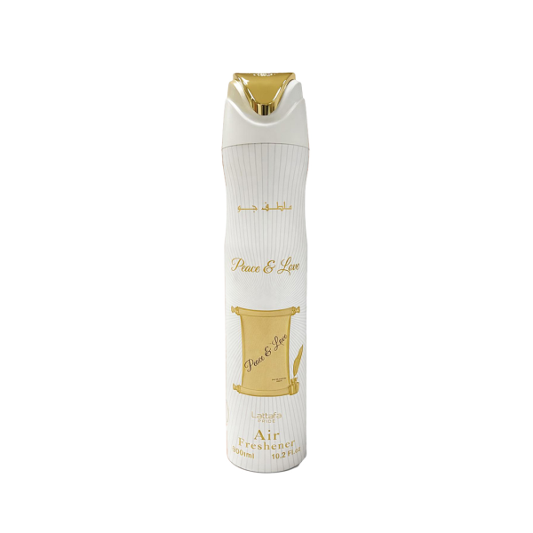 Lattafa Peace & Love Raumduft – Pudrig | 300 ml