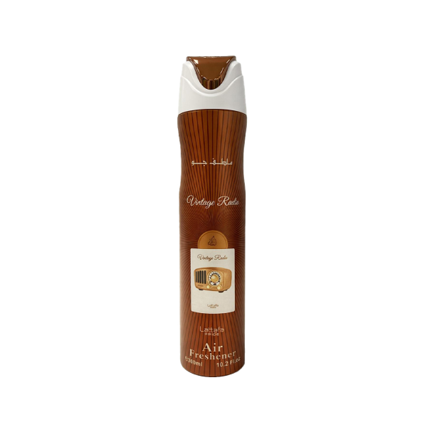 Lattafa Vintage Radio Raumduft – Holzig | 300 ml