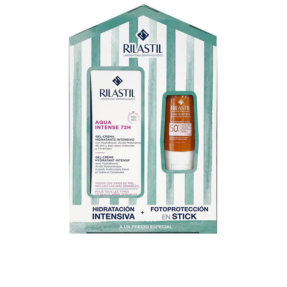 AQUA INTENSE 72H + PROTECTOR SOLAR SPF50 ESTUCHE 2 pz