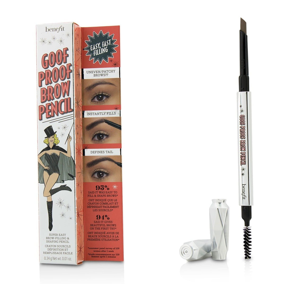 Benefit Goof Proof Brow Pencil 02-Light 0,34g