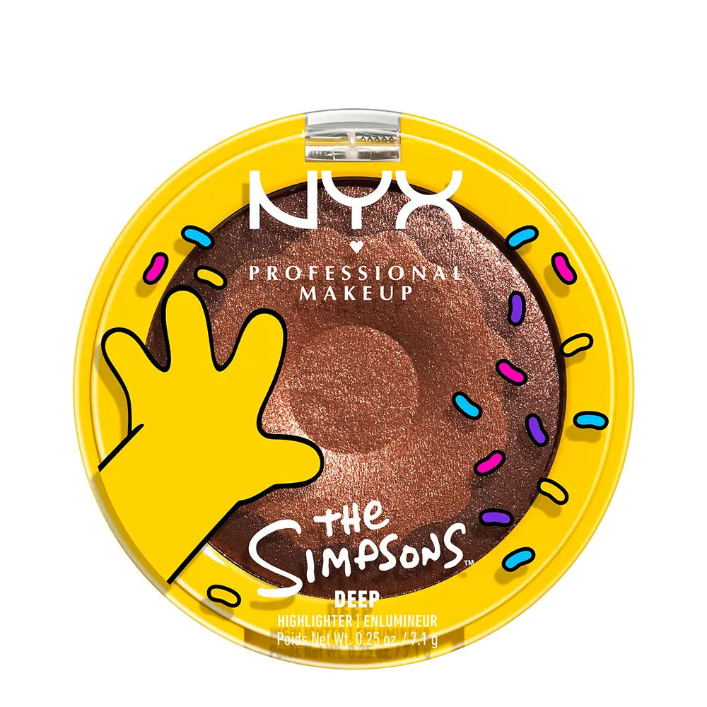 NYX NYX The Simpsons Donut Highlighter Deep 7,1 g Highlighter Make-up Kosmetik