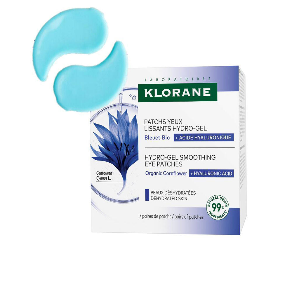 Cornflower & Hyaluronic Acid Smoothing Hydro Gel Eye Patches 7 units