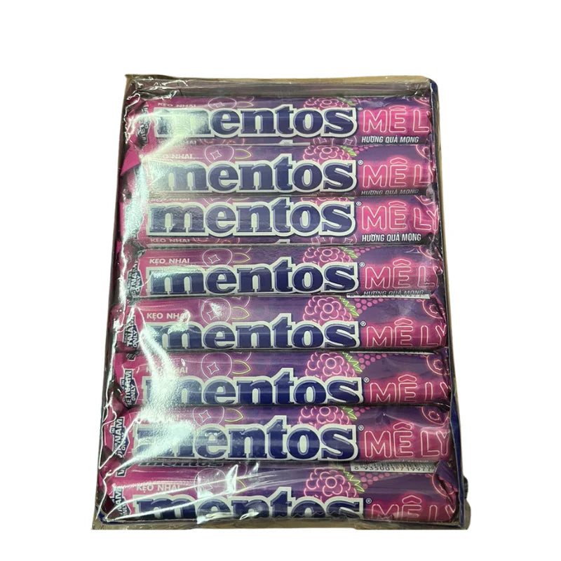 Mentos Chewing Candy Blueberry Raspberry