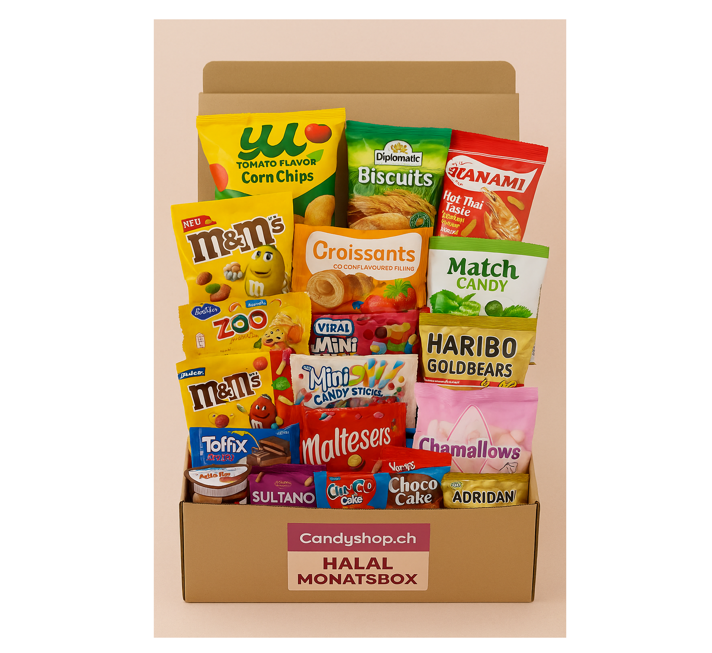 Candyshop HALAL Monats Überraschungsbox