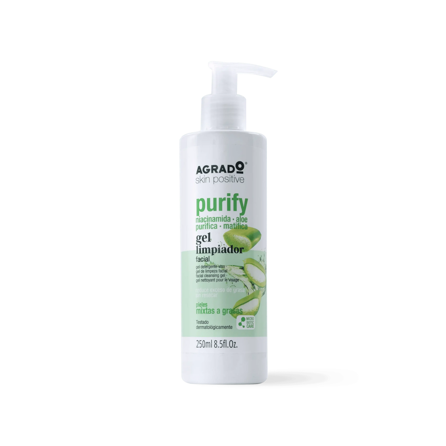 AGRADO Gel Limpiador Facial Purify 250 Kosmetik