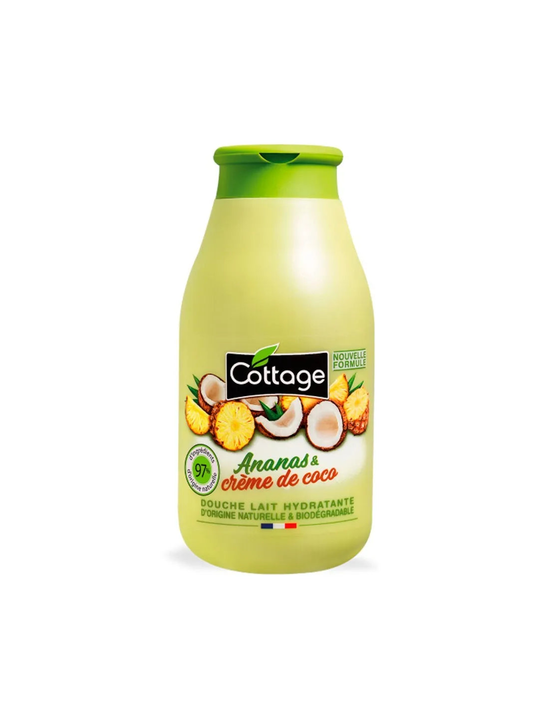COTTAGE COTTAGE Duschgel Piña-Coco 250 ml Gel Ducha Duft Ananas Kokos Kosmetik