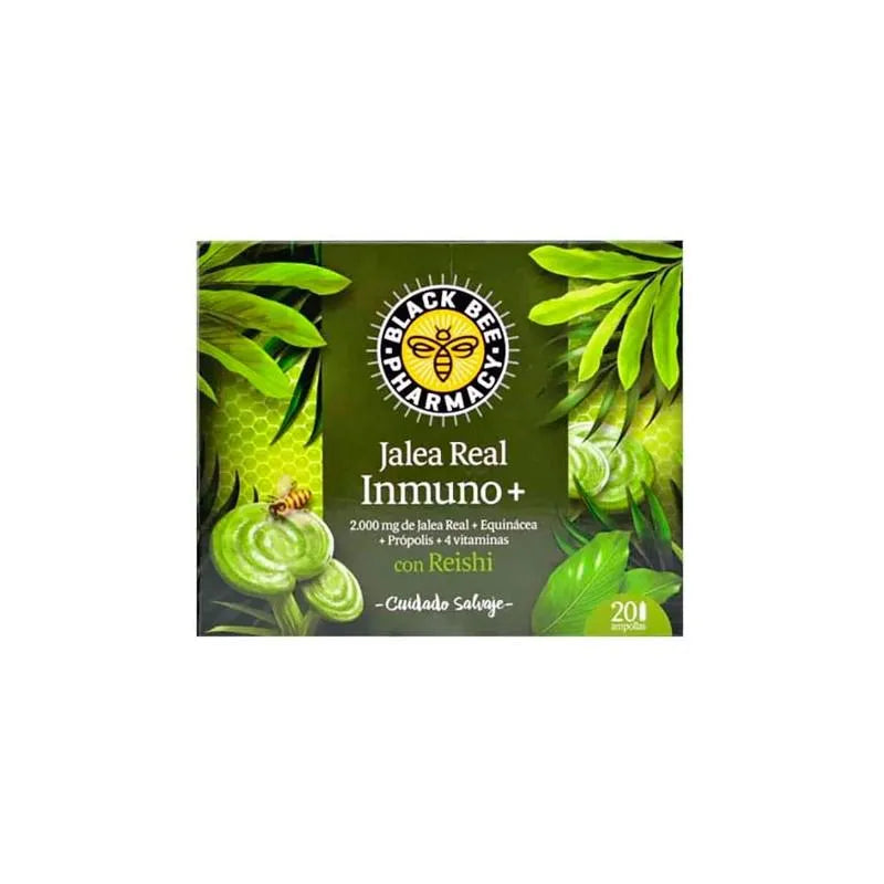 BLACK BEE BLACK BEE Jalea Real Inmuno 20 Ampullen Nahrungsergänzung Kosmetik