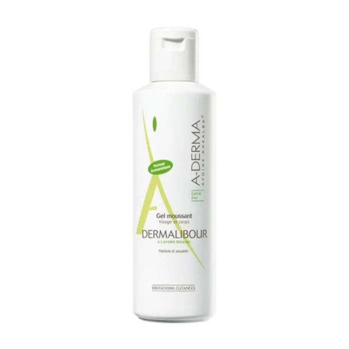 A-DERMA Dermalibour+ Reinigungsgel 250 ml sanftes Reinigungsgel für empfindliche Haut