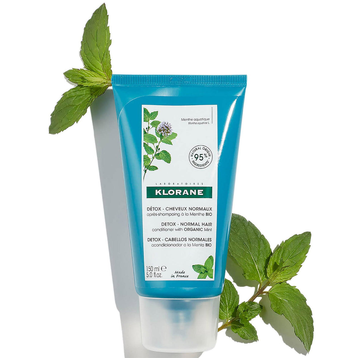 Klorane Klorane, Detox, Vegan, Haarbalsam, Detox, 150 ml Regular
