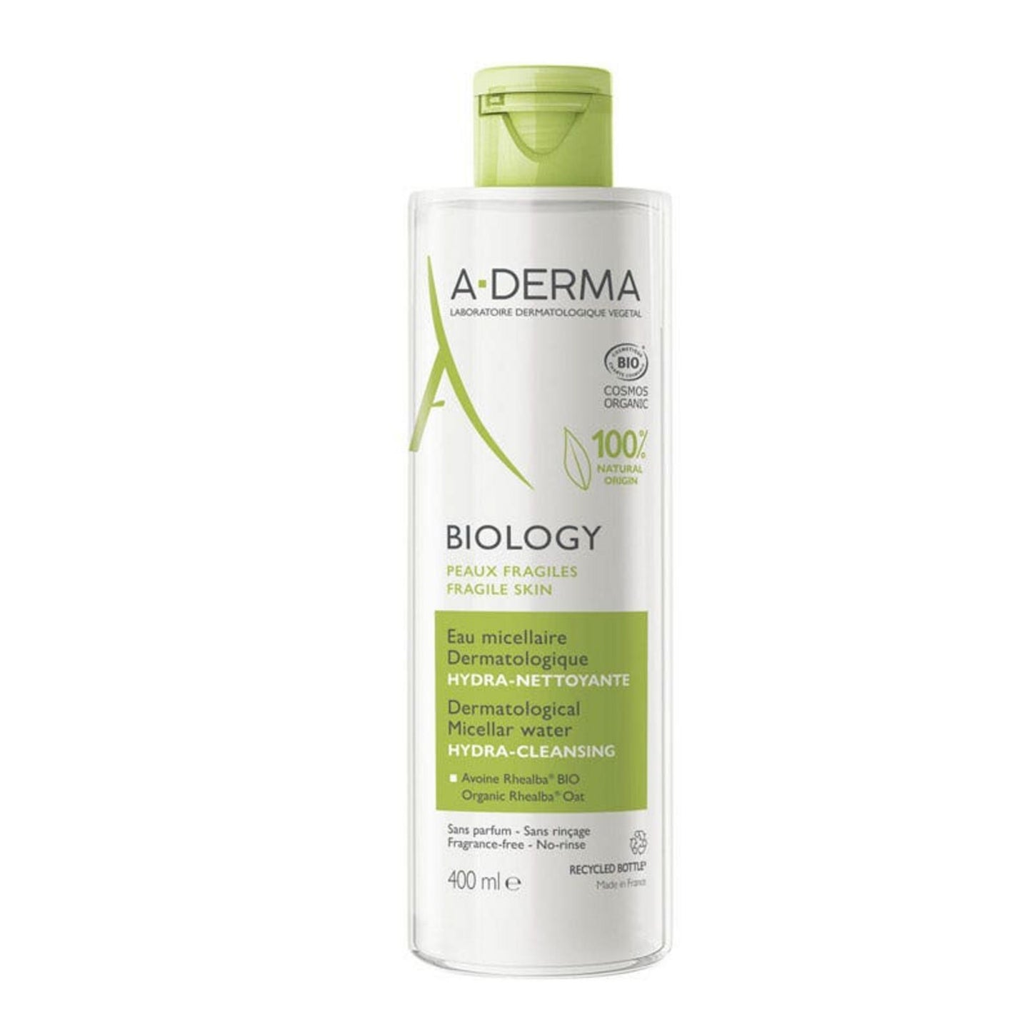 A-Derma A-Derma, Biology, Hydratisierend, Mizellenwasser, Alle Hauttypen, 400 ml Regular