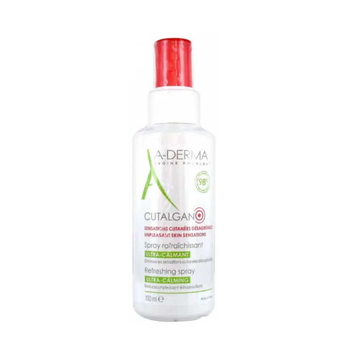 A-DERMA A-DERMA Cutalgan Calming Cooling Spray 100 ml beruhigendes Kühlungsspray Kosmetik