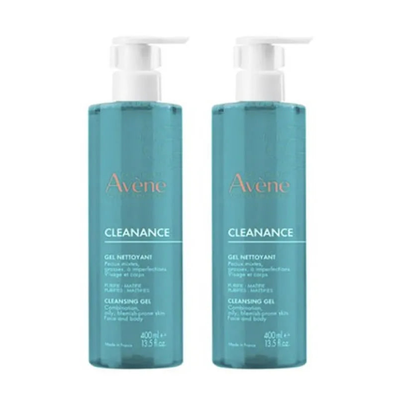 AVÈNE AVÈNE Cleanance Duo Reinigungsgel 2 x 400 ml Reinigung Gel Gesichtspflege