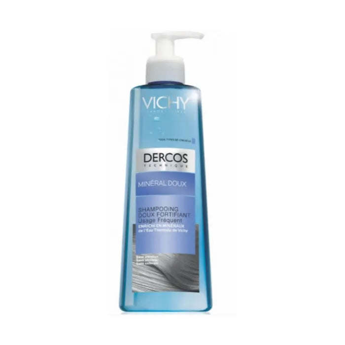 VICHY VICHY Dercos Mineral Soft Shampoo 400 ml mildes Shampoo für empfindliche Kopfhaut