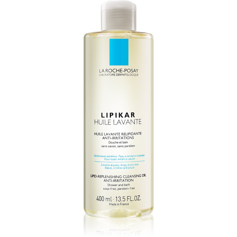 La Roche-Posay La Roche-Posay, Lipikar, Gegen Trockenheit, Reinigungsöl, Der ganze Körper, 400 ml *Tester