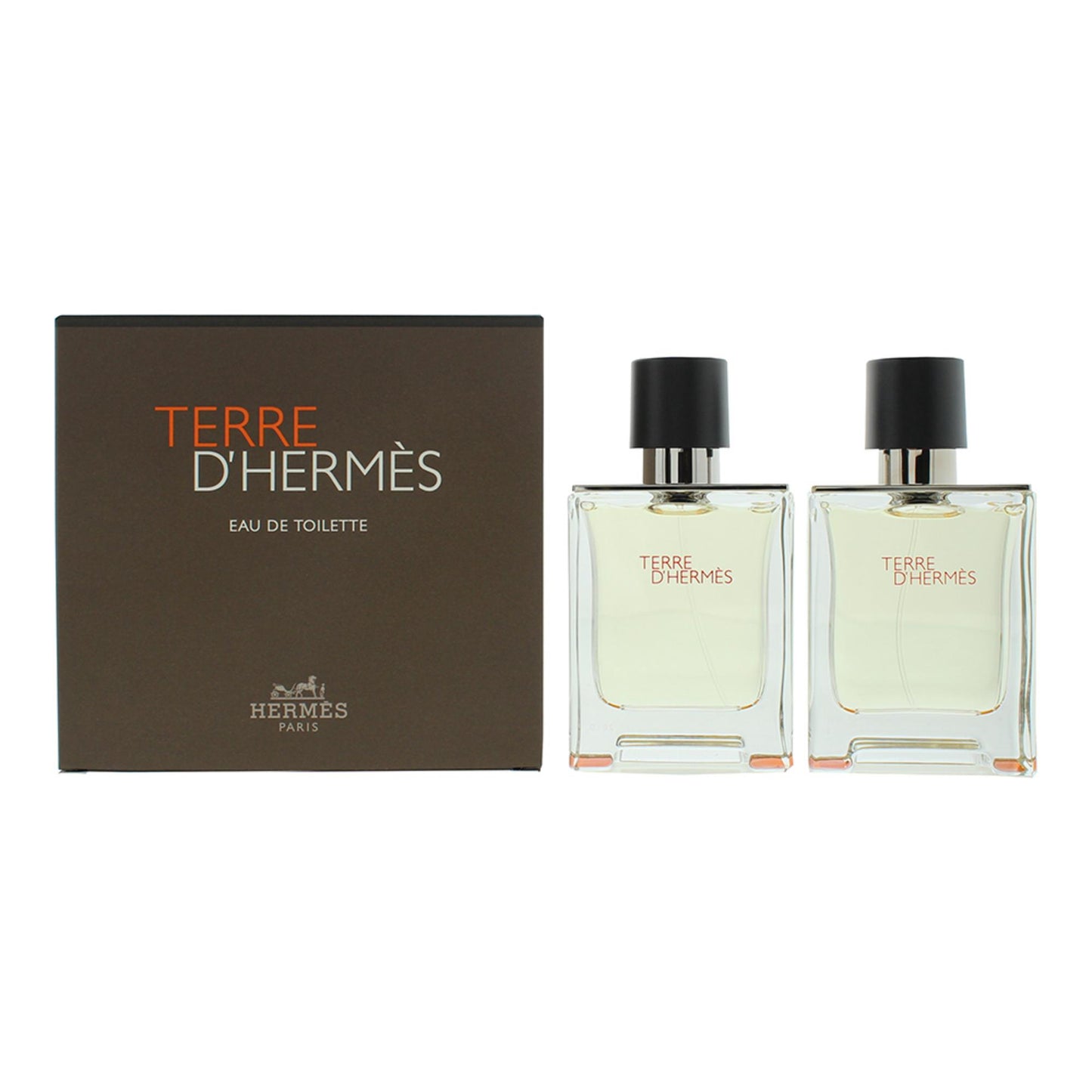 Hermes Duo Set, Hermes, Terre d'Hermes, Eau de Toilette, Für Männer, 2 stk, 50 ml Regular