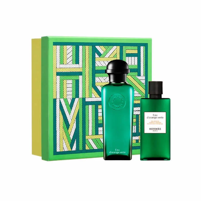 HERMÈS HERMÈS Eau d'Orange Verte Eau de Cologne Spray 100 ml Set 2 Artikel Kosmetik