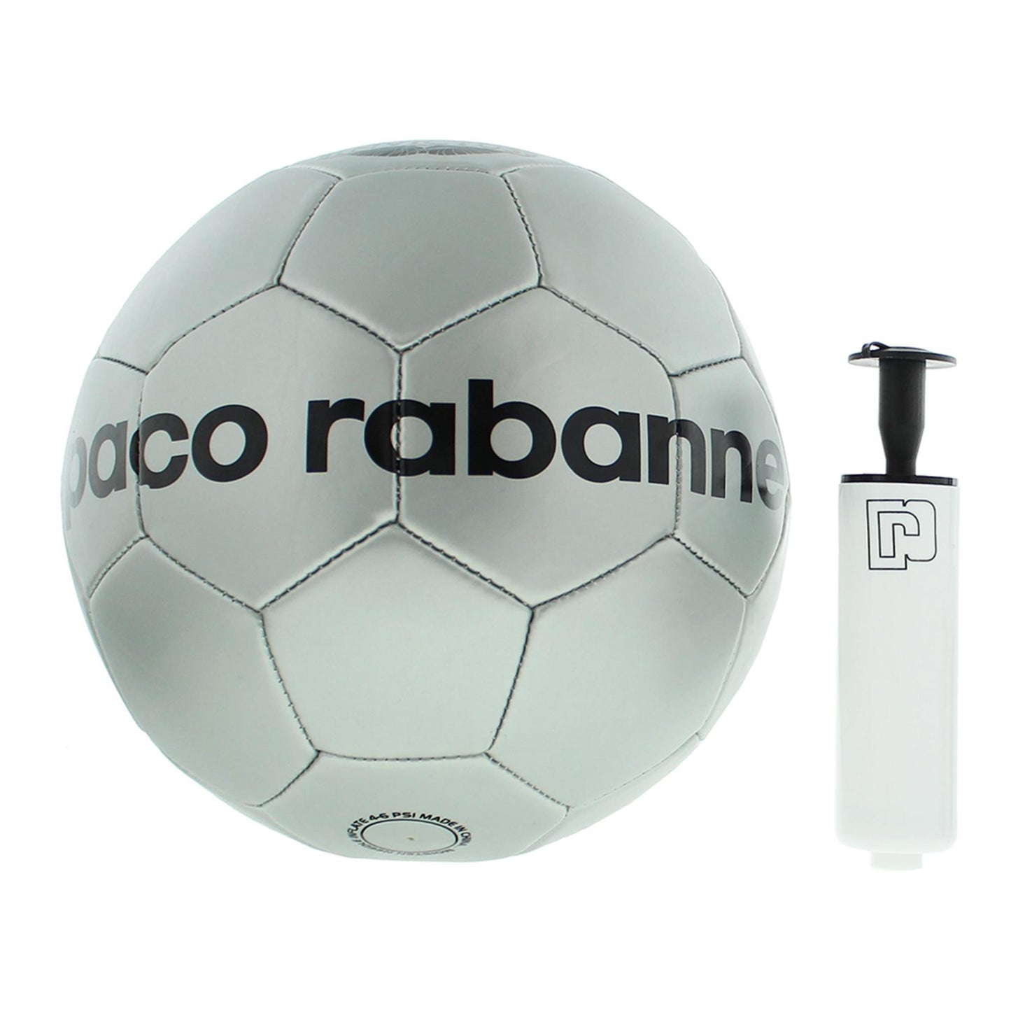Paco Rabanne Invictus Fußball – Stylischer Silberball für Männer & Outdoor-Spaß