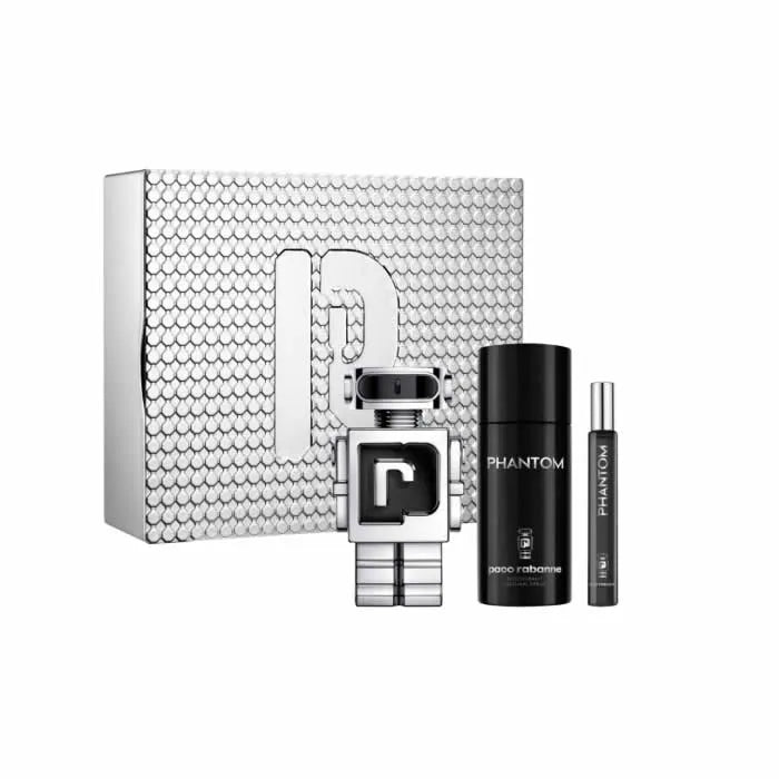 PACO RABANNE PACO RABANNE Phantom Eau de Toilette Spray 100 ml Set 3 Stück Parfüm