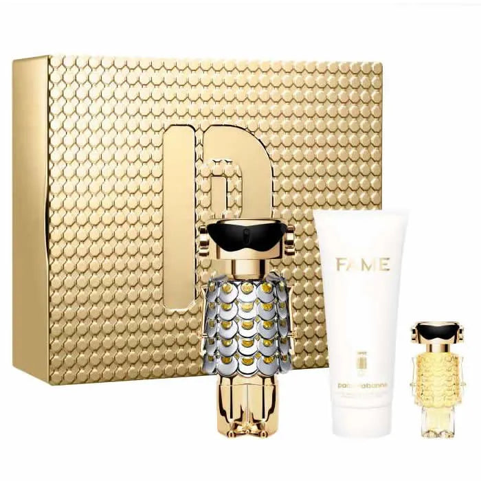PACO RABANNE PACO RABANNE Fame Eau de Parfum Spray 80 ml Set 3 Artikel Parfüm