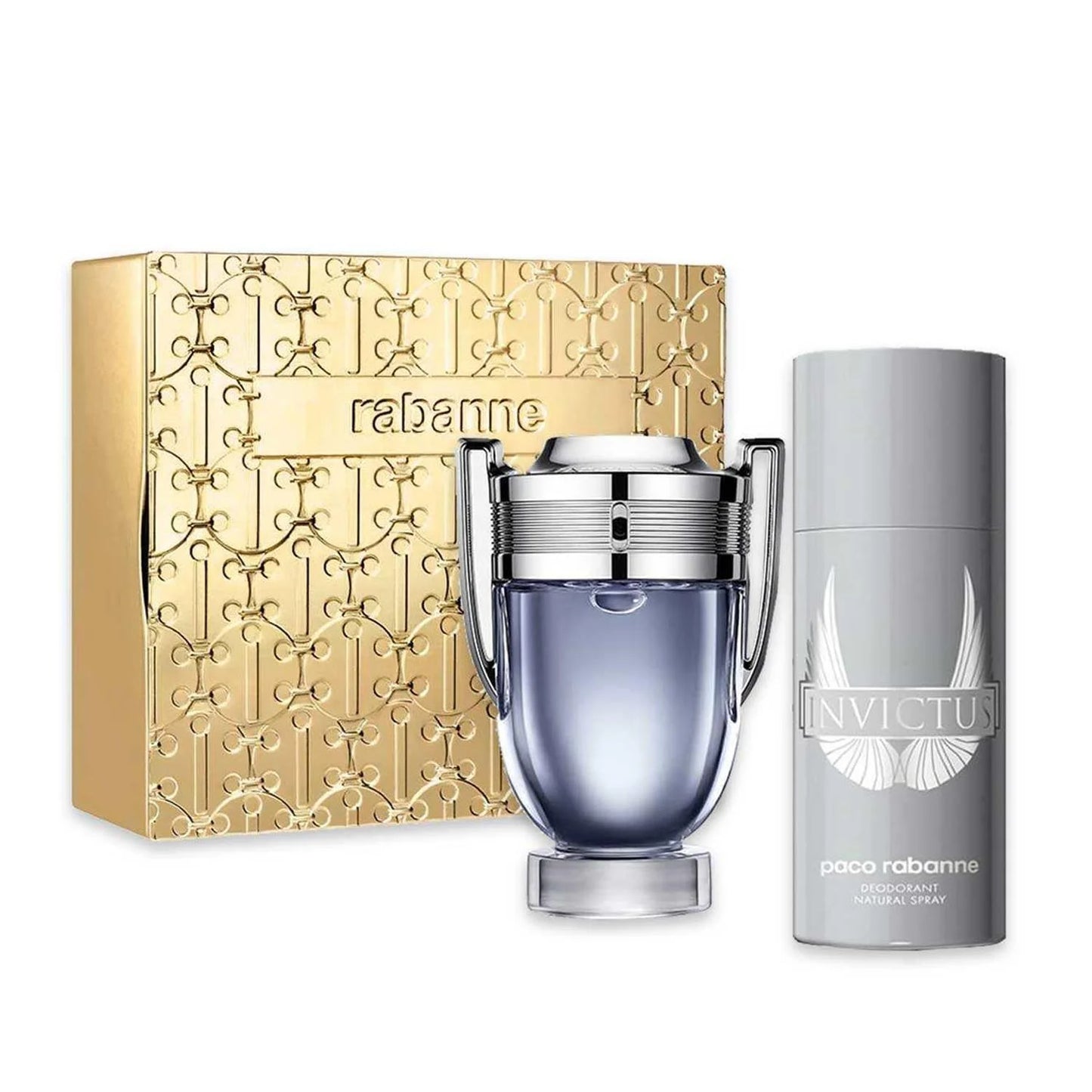 PACO RABANNE Invictus Eau de Toilette 100 ml und Deo Spray 150 ml Set Parfüm