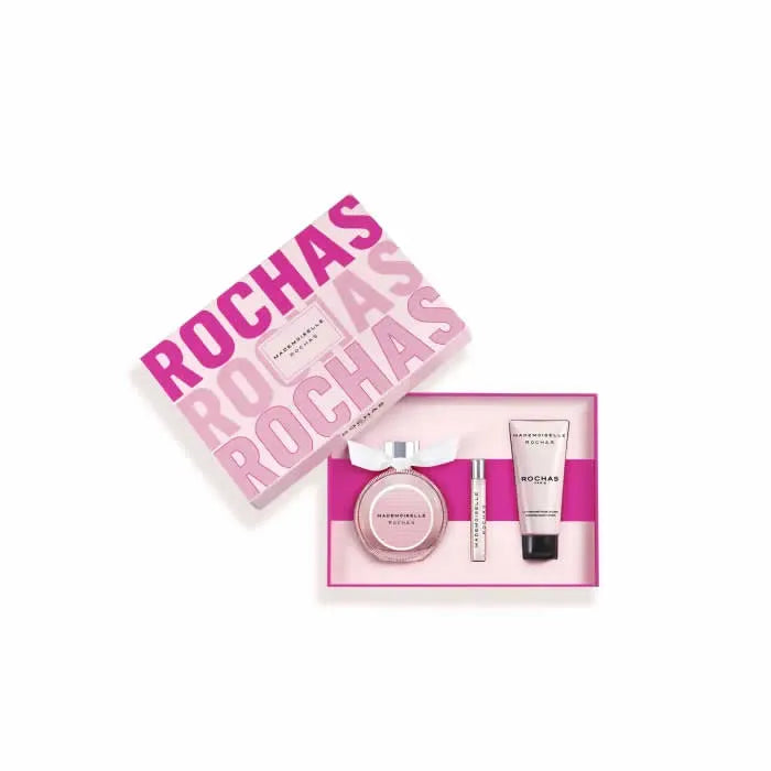 ROCHAS ROCHAS Mademoiselle Eau de Parfum Spray 90 ml Set 3 Artikel Parfüm